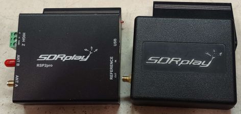 The SDRPlay RSP1a and RSP2pro receivers